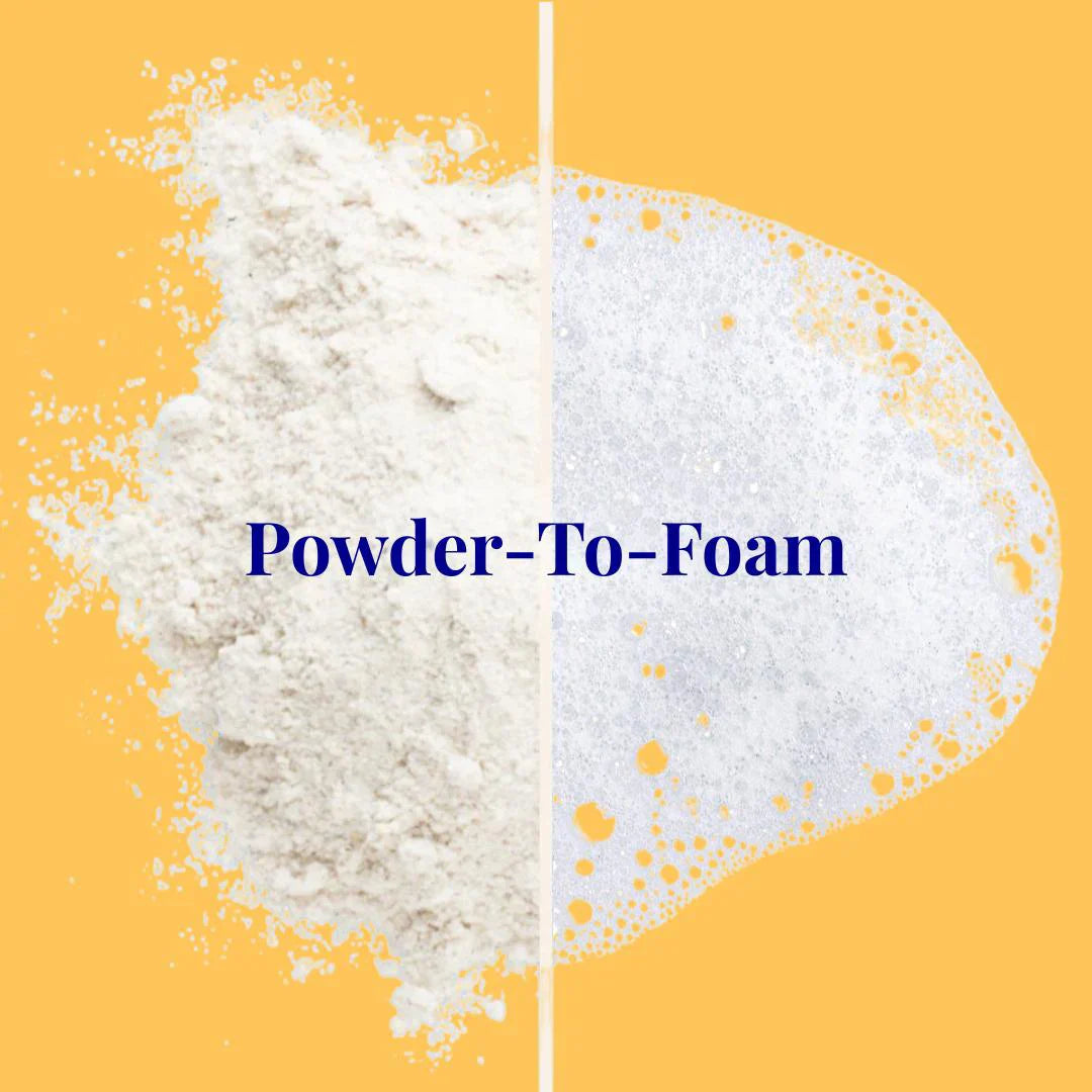 Energising Body Foam Wash For All Skin Types Lemongrass & Turmeric 70g / 2.47oz