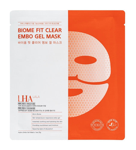 LHALALA Biome Fit Clear Embo Gel Mask 4x25g